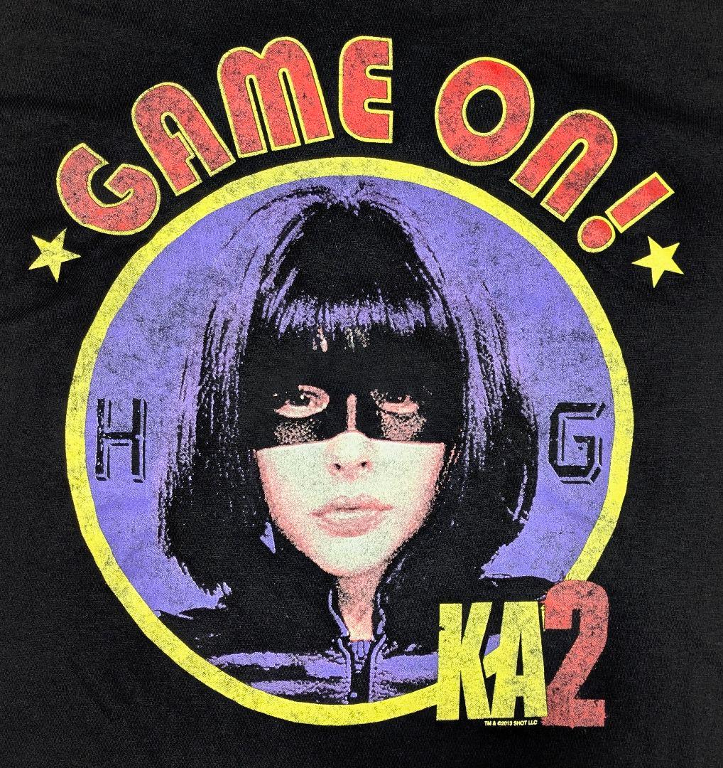 KickAss キックアス　映画 ムービー Tシャツ ヒットガール 黒 XL