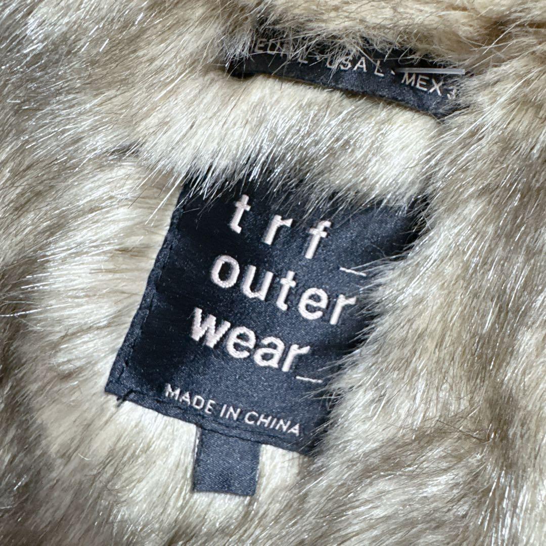 ZARA ザラ　Lサイズ　モッズコート　深緑　ファー付きフード　極暖　撥水加工