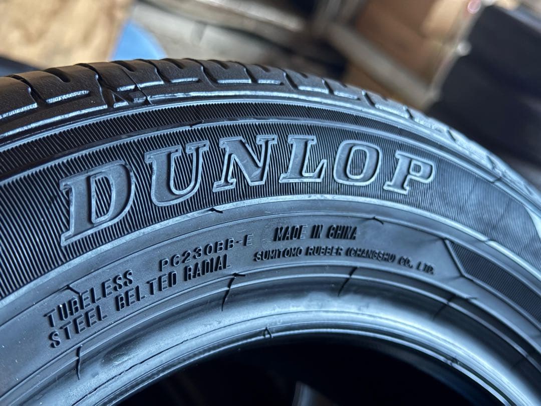 タイヤ・ホイール (580)155/65R14DUNLOP EC202 SUMMER TIRES