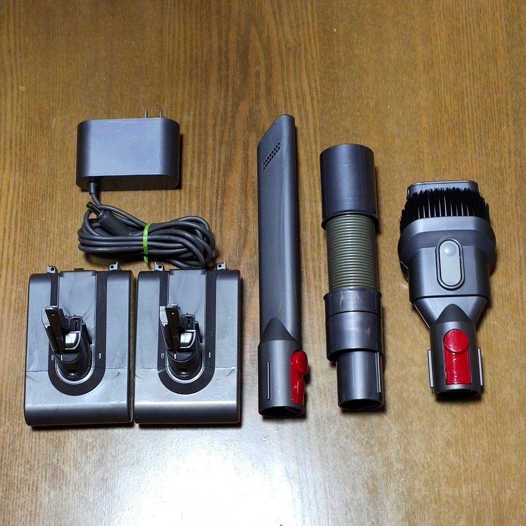 ダイソン SV11 掃除機 完全分解清掃済み 動作品 純正バッテリー2つセット