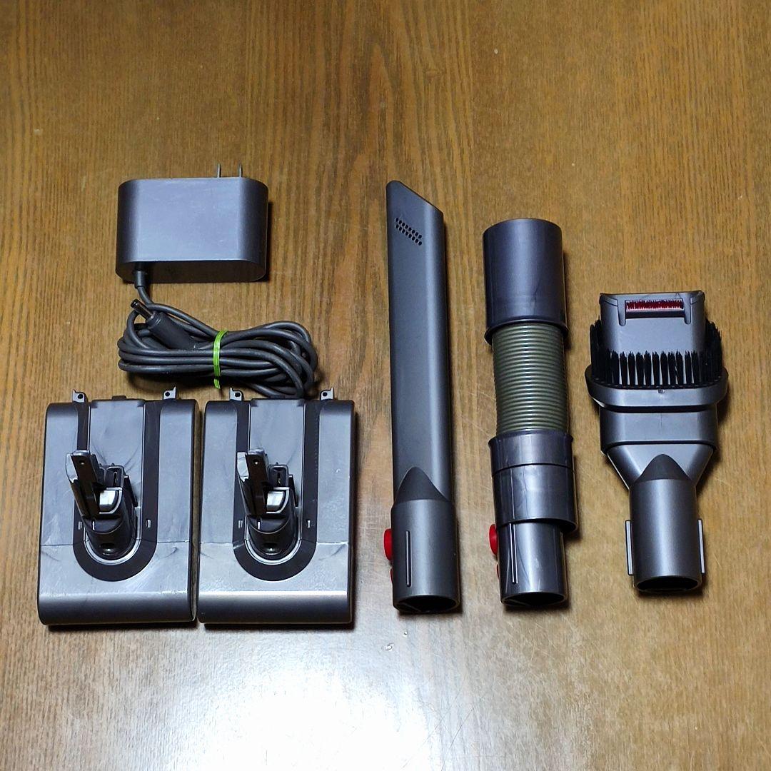 ダイソン SV11 掃除機 完全分解清掃済み 動作品 純正バッテリー2つセット