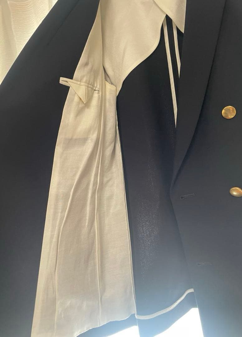 MACPHEE BARNEYS ダブルブレストジャケット 紺ブレ﻿ネイビー36