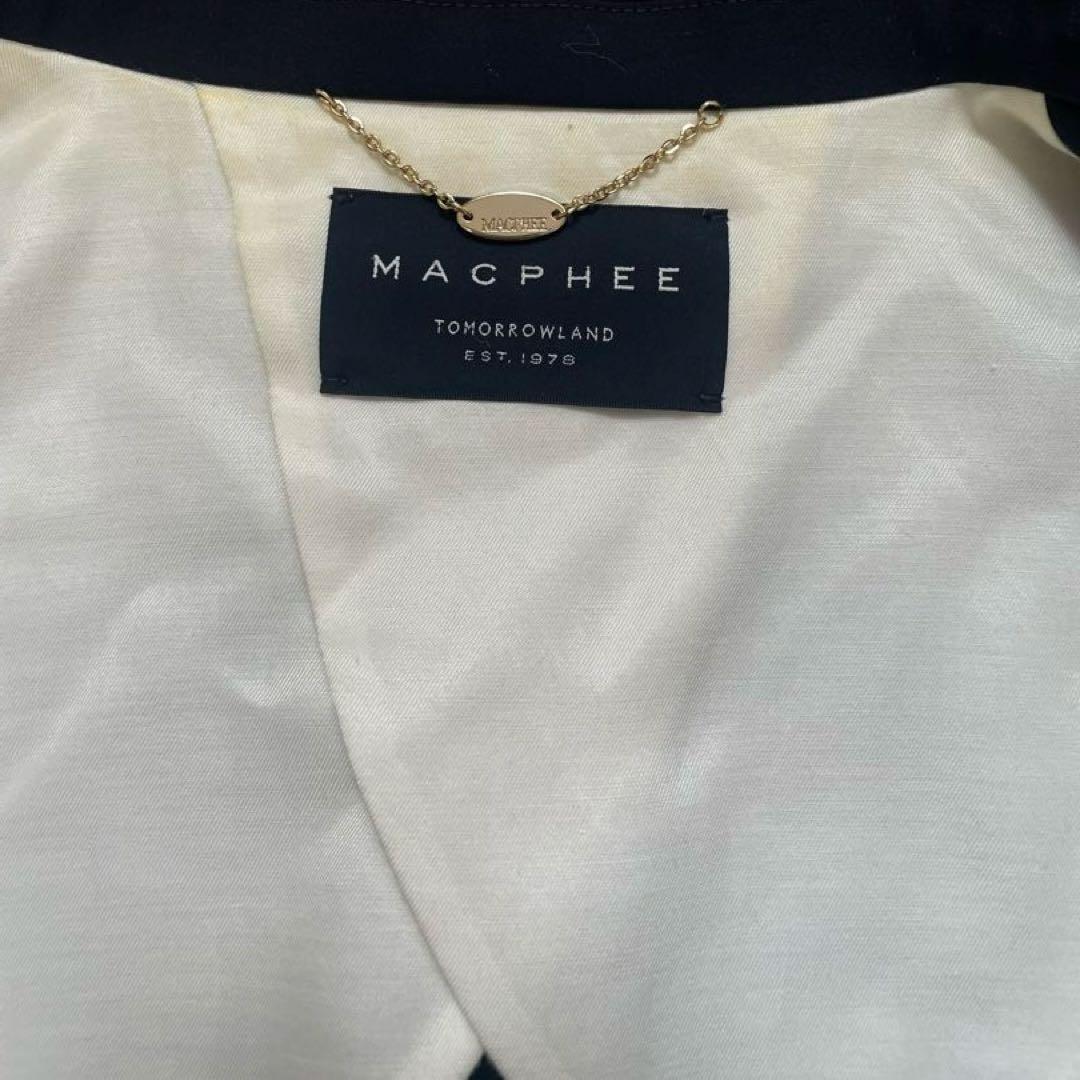 MACPHEE BARNEYS ダブルブレストジャケット 紺ブレ﻿ネイビー36