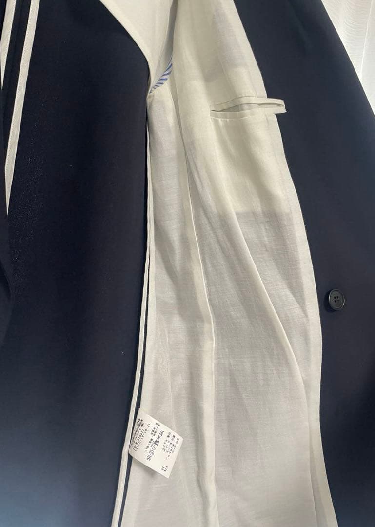 MACPHEE BARNEYS ダブルブレストジャケット 紺ブレ﻿ネイビー36