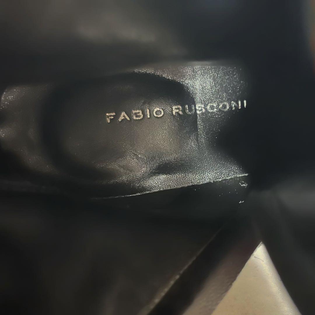 FABIO RUSCONI ファビオルスコーニー　 レースアップショートブーツ