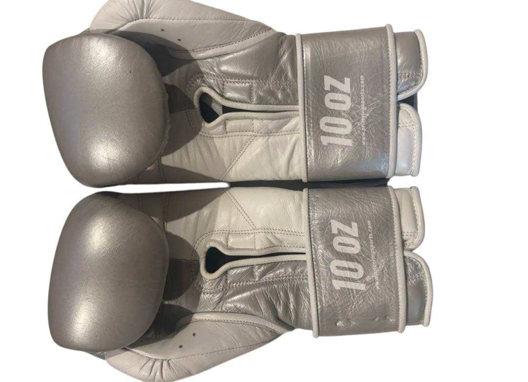 PRIZE RING ボクシンググローブ 10 oz シルバー
