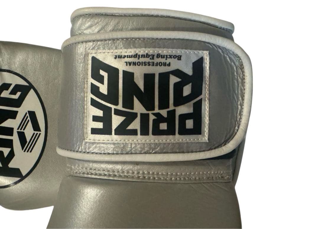 PRIZE RING ボクシンググローブ 10 oz シルバー