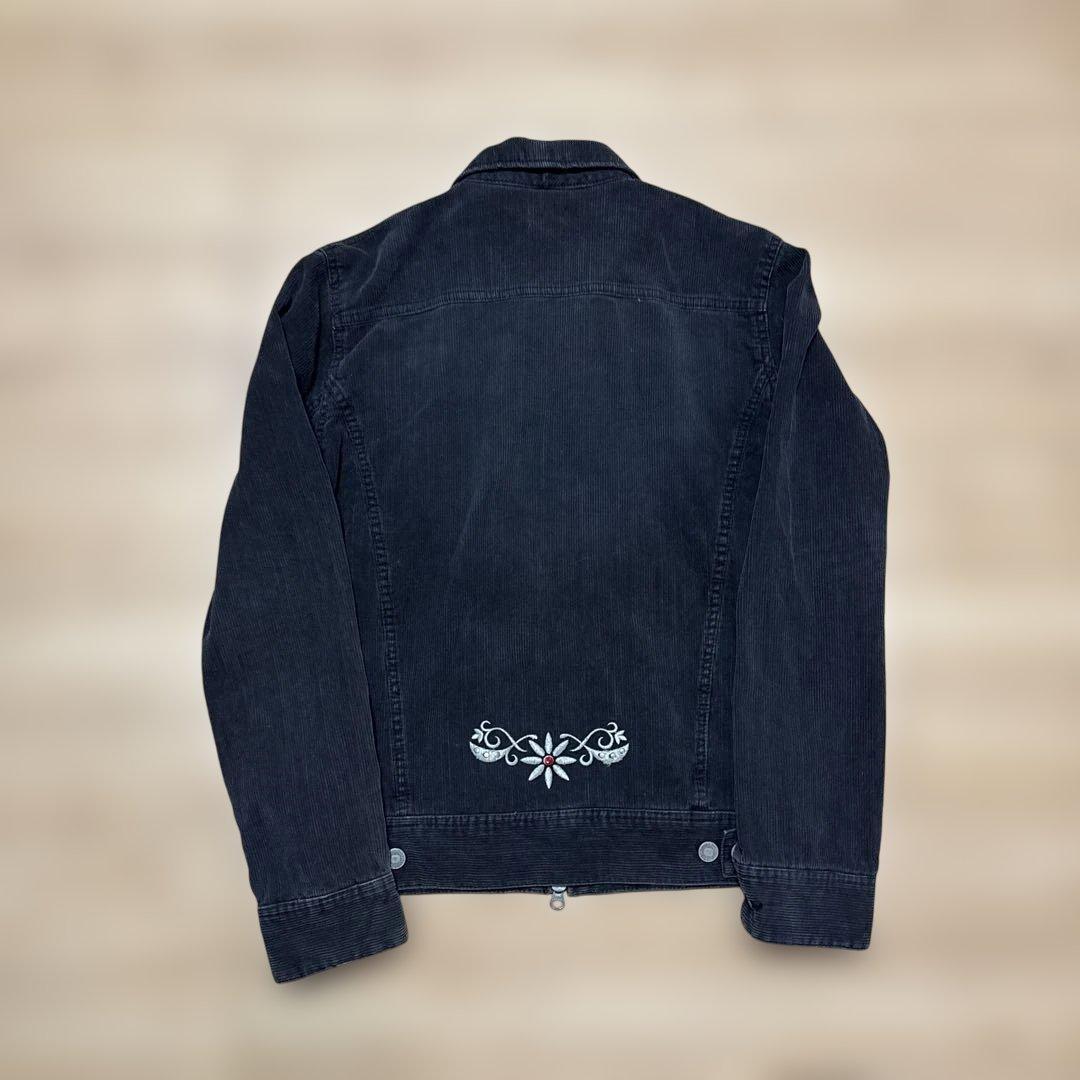 ジャケット・アウター vintage studs corduroy jacket y2k grunge