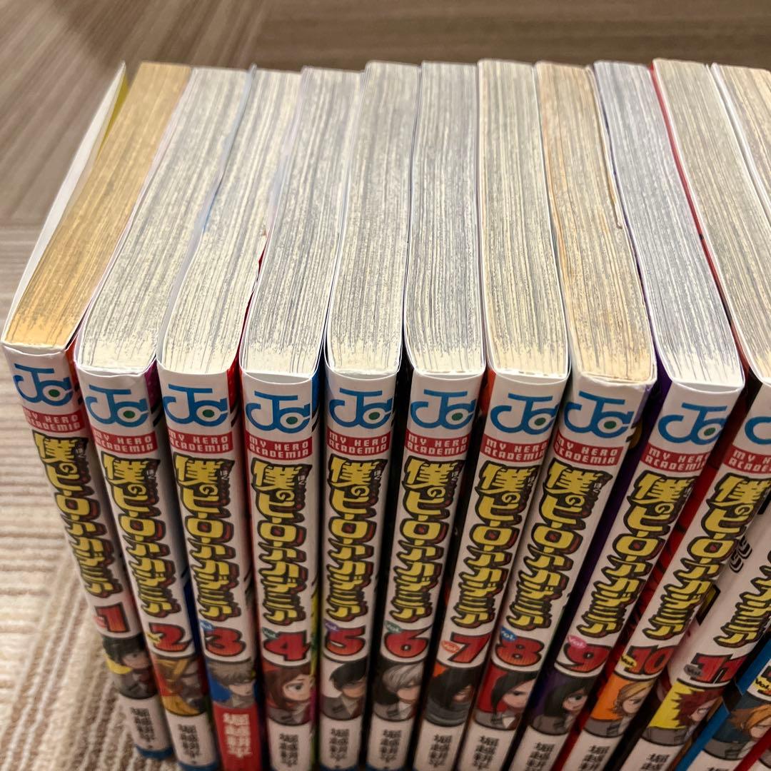 僕のヒーローアカデミア ほぼ全巻セット 抜けあり 34巻-40巻なし