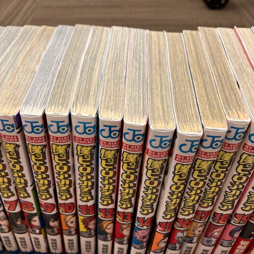僕のヒーローアカデミア ほぼ全巻セット 抜けあり 34巻-40巻なし