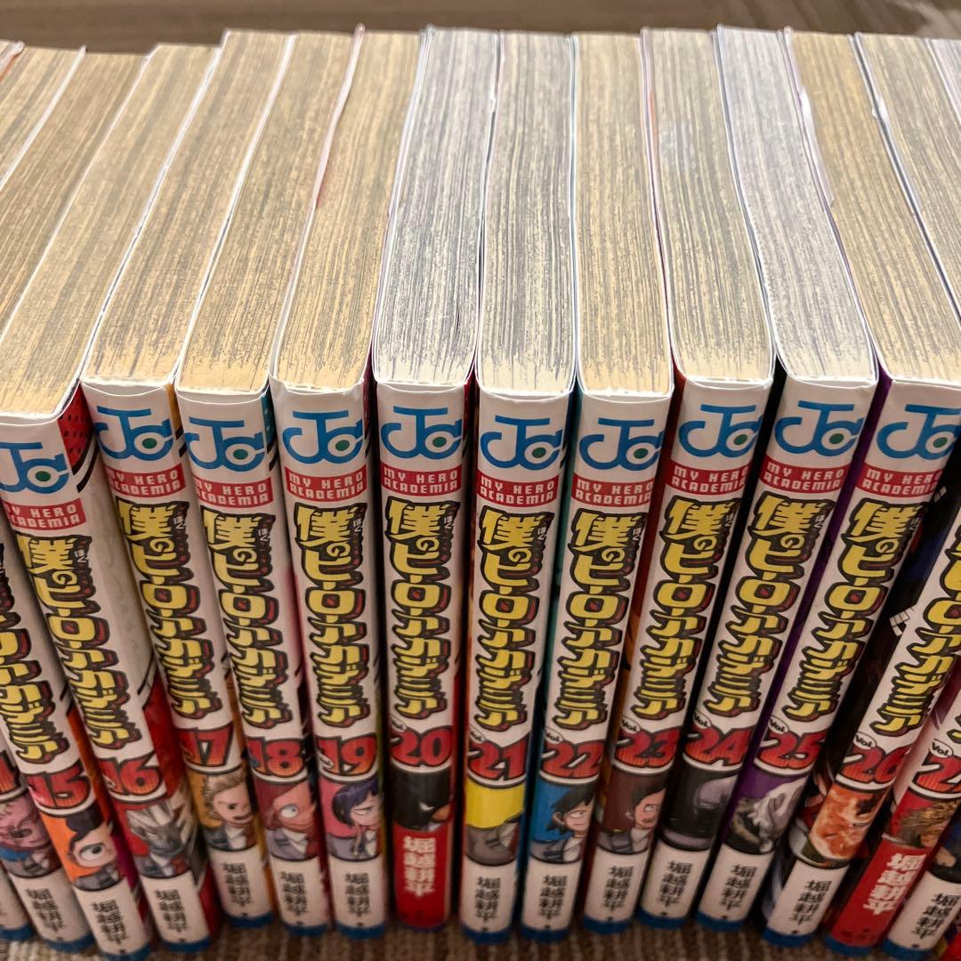 僕のヒーローアカデミア ほぼ全巻セット 抜けあり 34巻-40巻なし