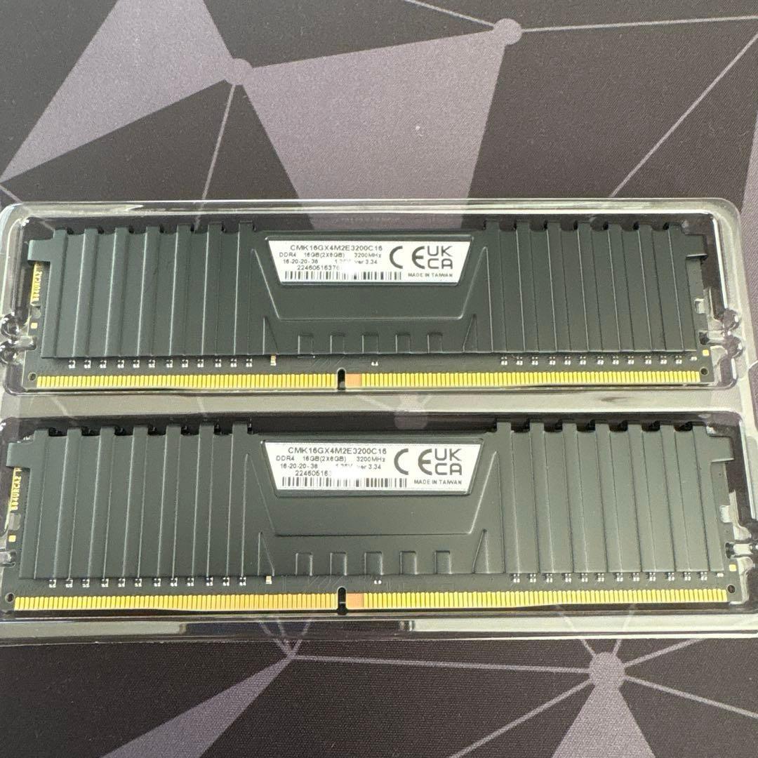メモリー Corsair Vengeance LPX DDR4 16GB 3200MHz