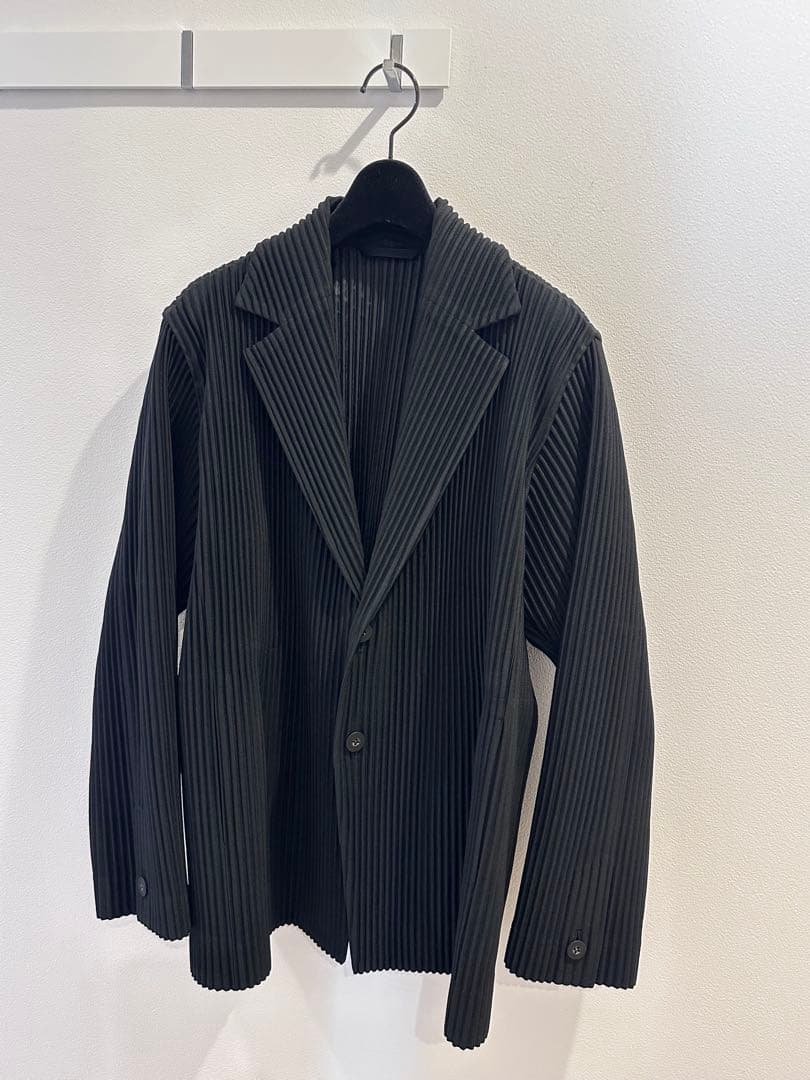 ジャケット・アウター HOMME PLISSE ISSEY MIYAKE Black jacket