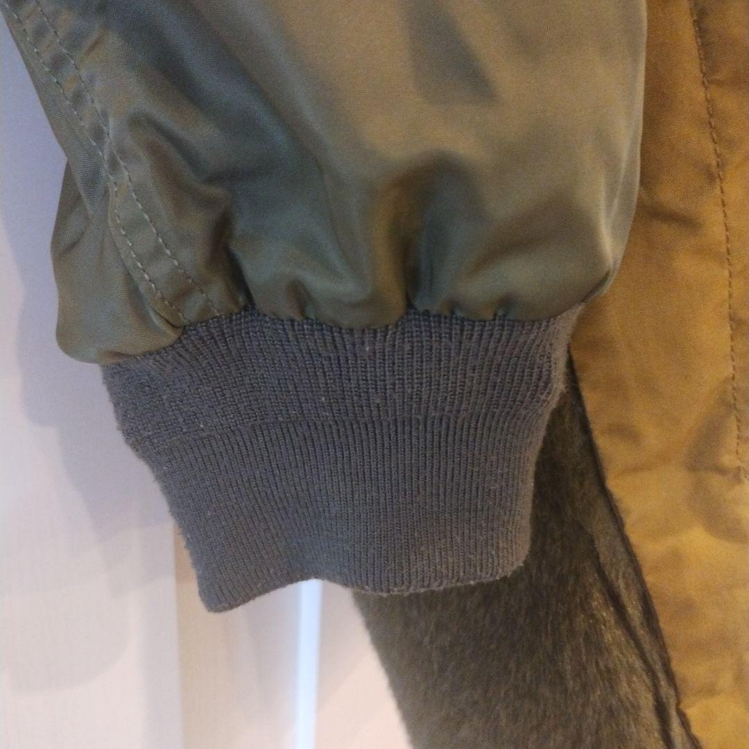【etsinta】ファー切り替え　ジャケット