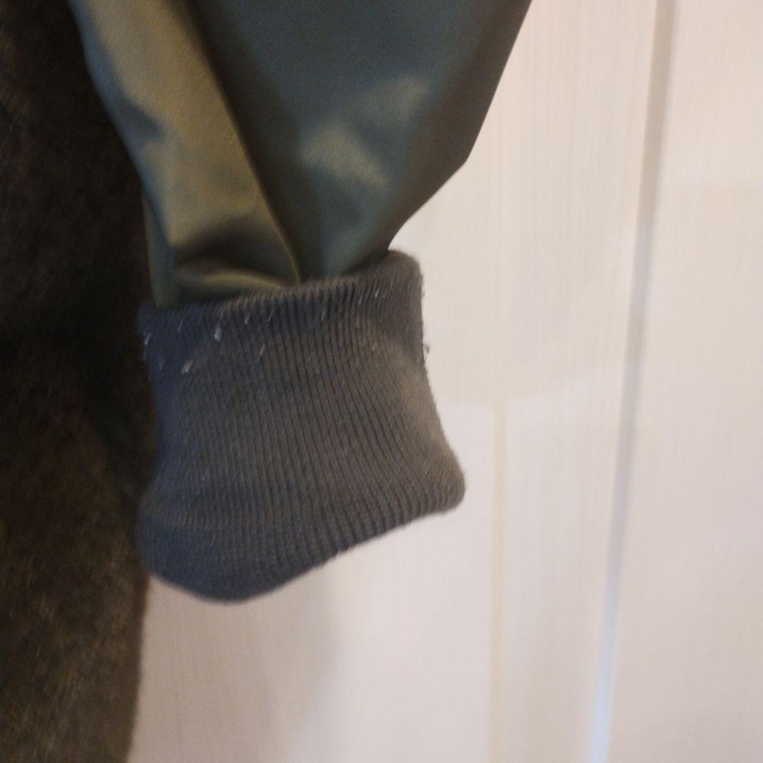 【etsinta】ファー切り替え　ジャケット