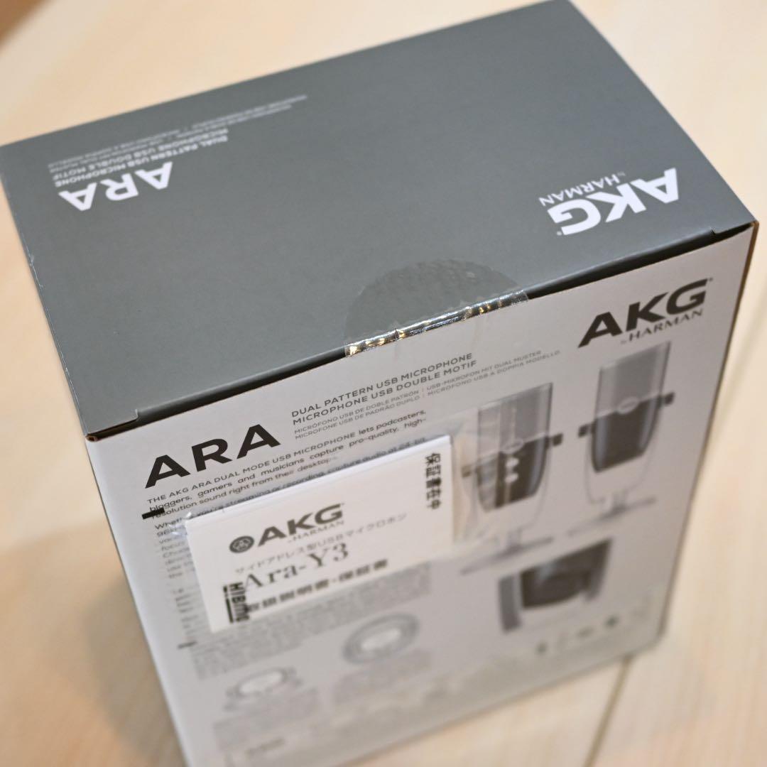 【未開封】AKG Ara-Y3 配信用 USBコンデンサーマイク