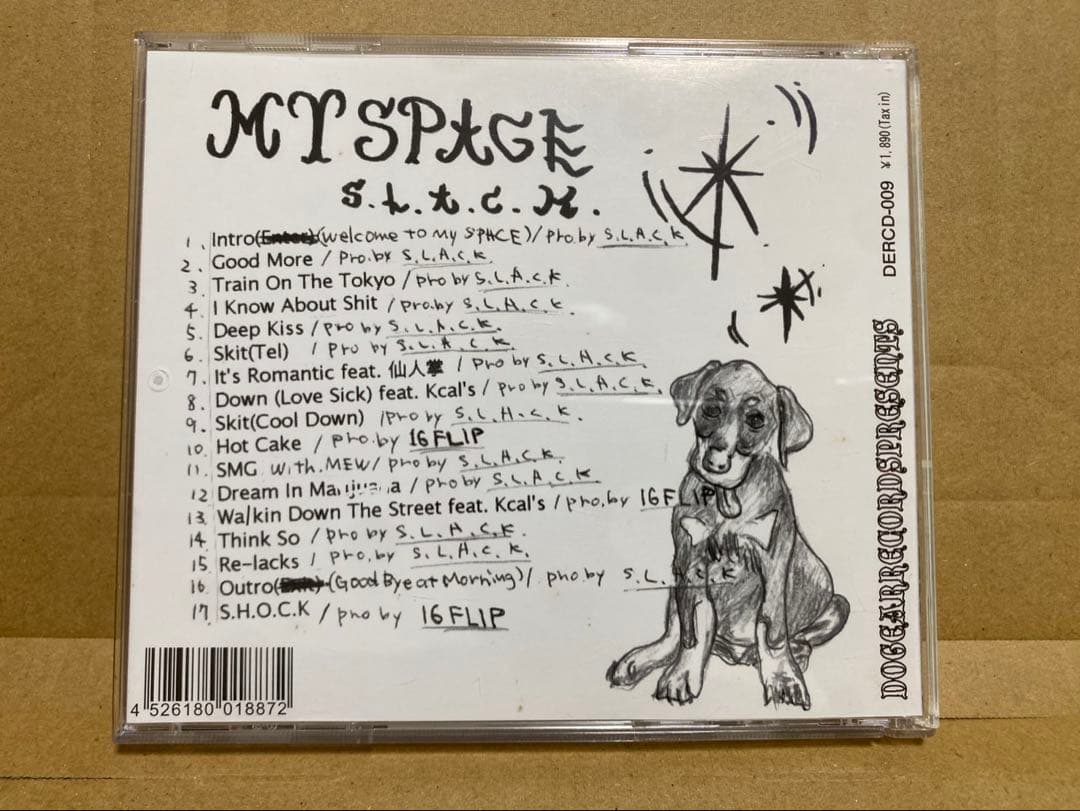 S.L.A.C.K. MY SPACE アルバム