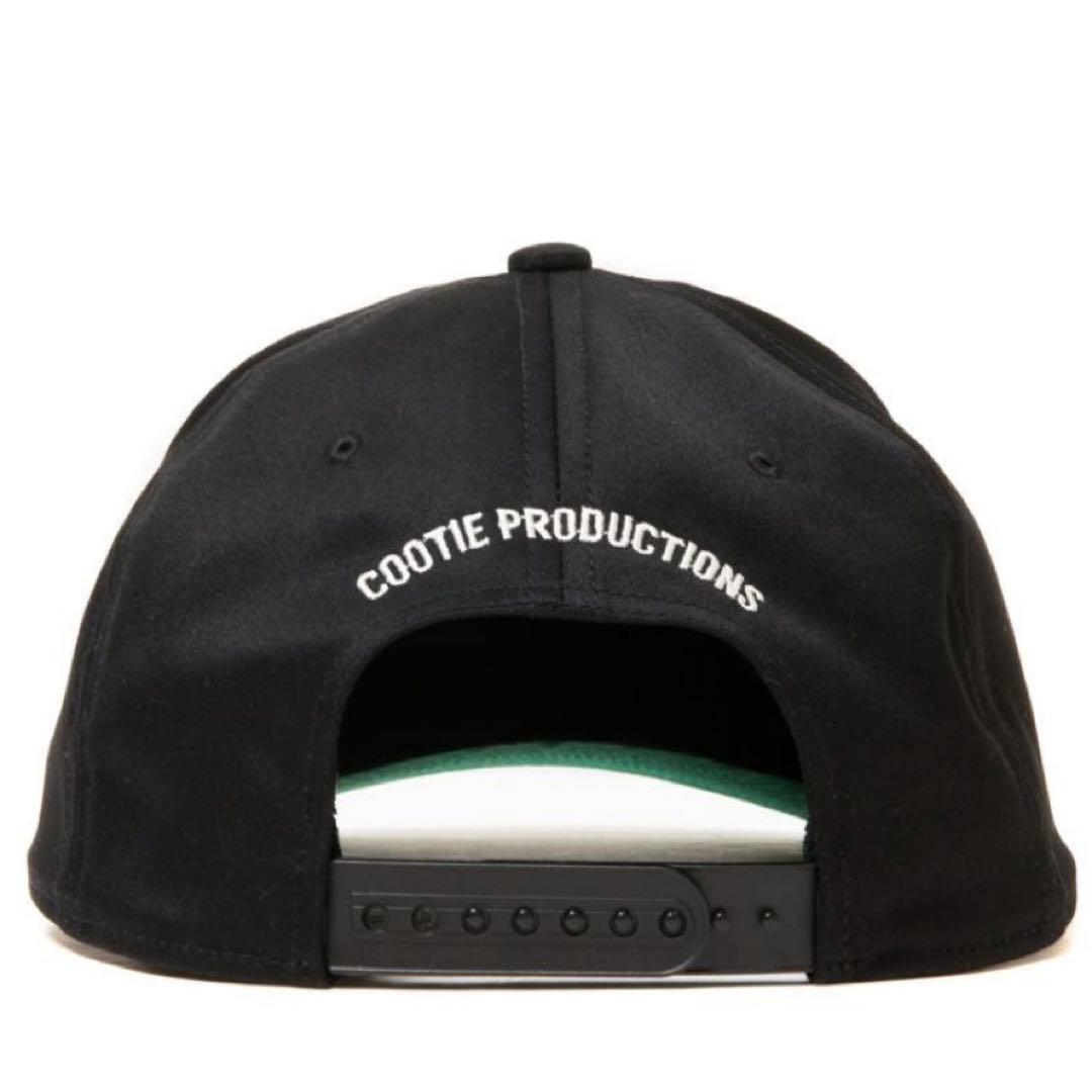 COOTIE T/C Twill 5 Panel Cap ツイルキャップ 黒