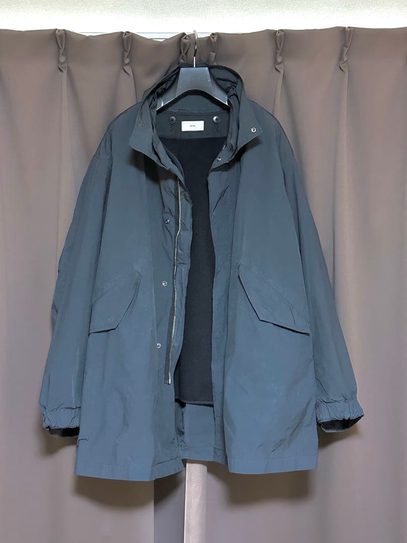 【ATON】AIR VENTILE SHORT MODS COAT