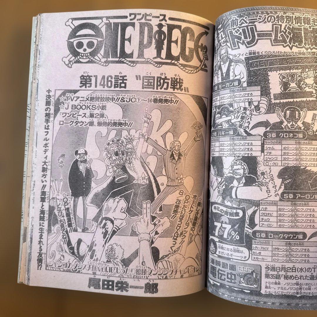 週刊少年ジャンプ 2000年35号 ライジングインパクト1周年記念号