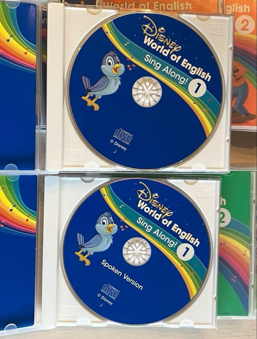 最新版　dwe ディズニー英語システム　CD シングアロング　プレイアロング
