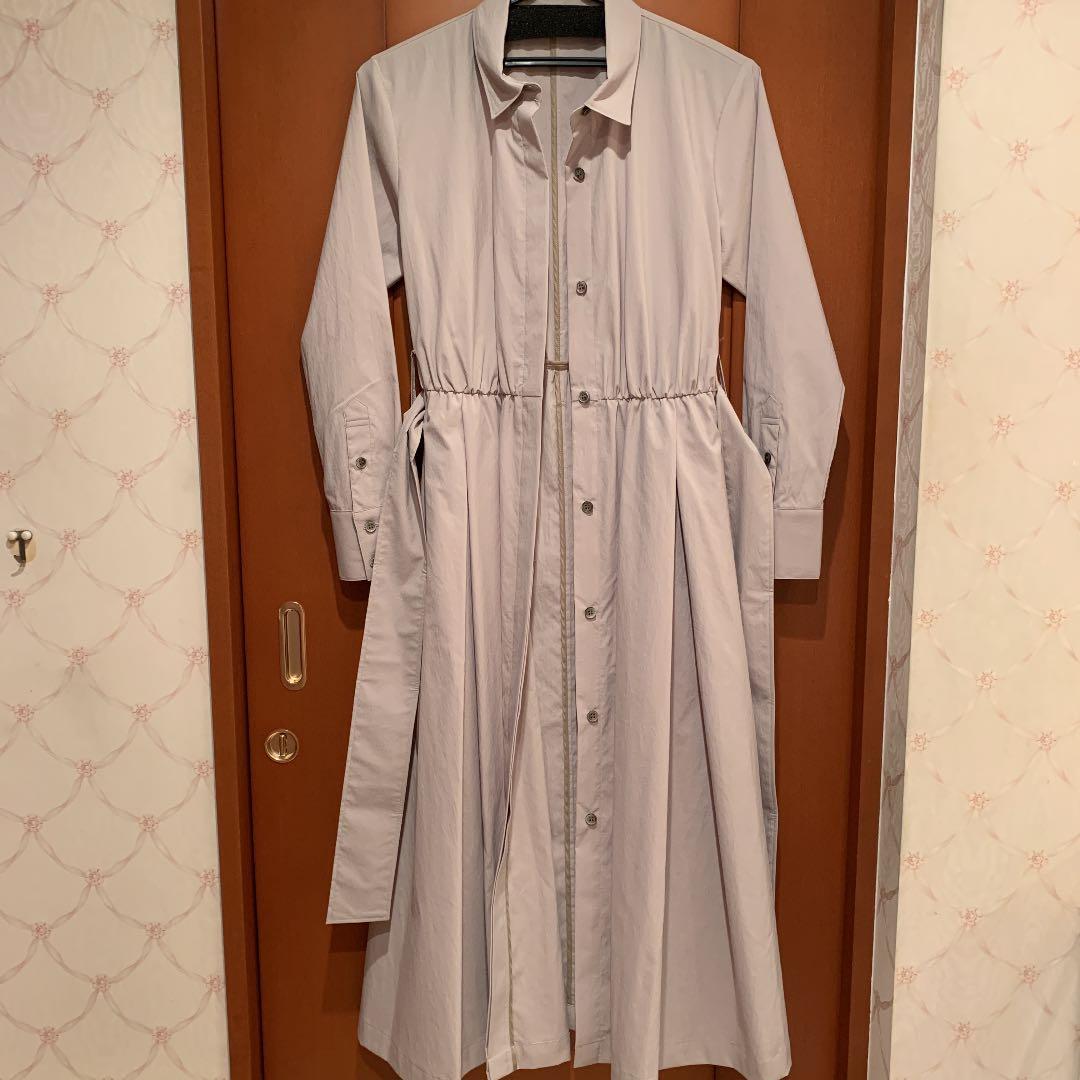 シンプルシャツワンピース