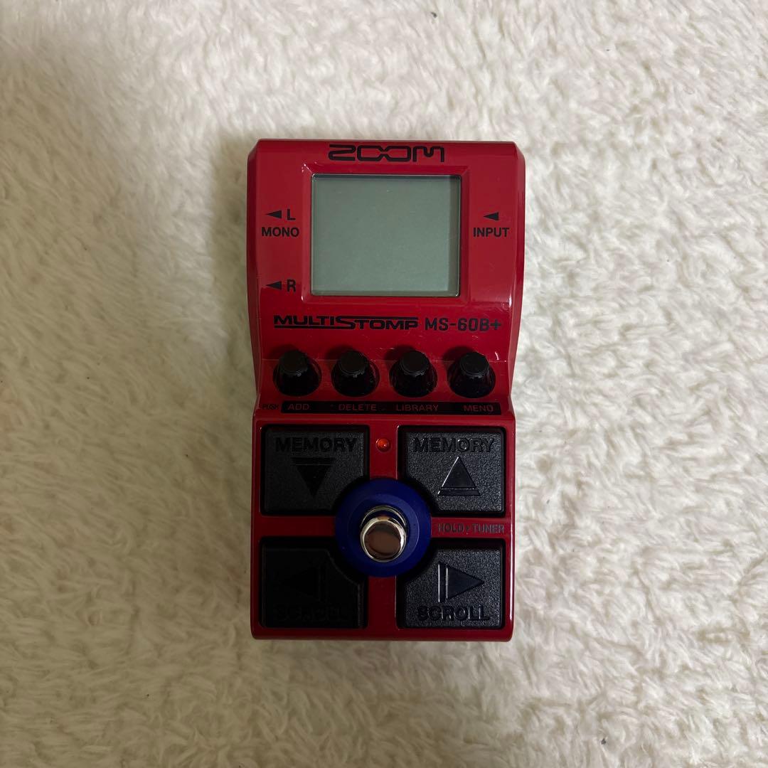 ベース Zoom MS60B+ MULTISTOMP