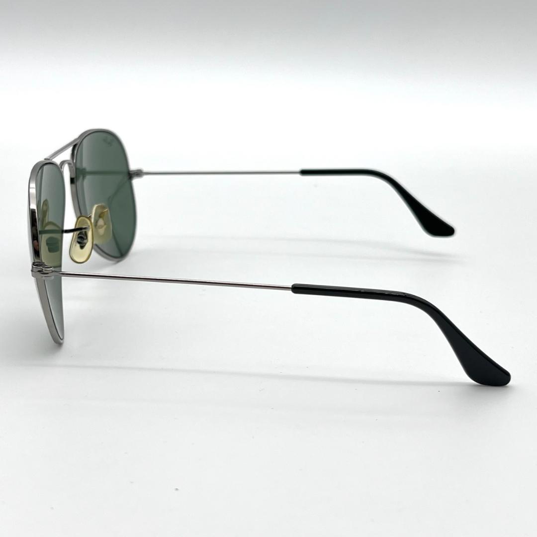 良品 Ray-Ban サングラス USA B&L グリーンレンズ ケース付き