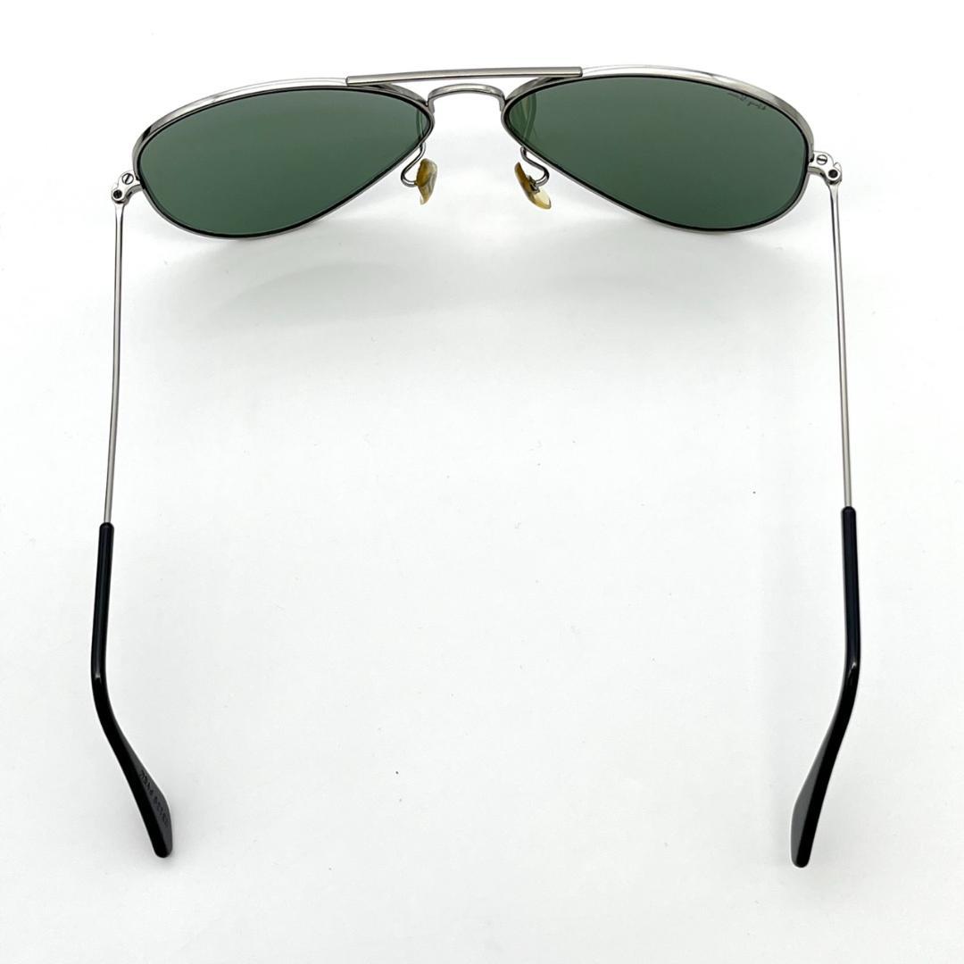 良品 Ray-Ban サングラス USA B&L グリーンレンズ ケース付き