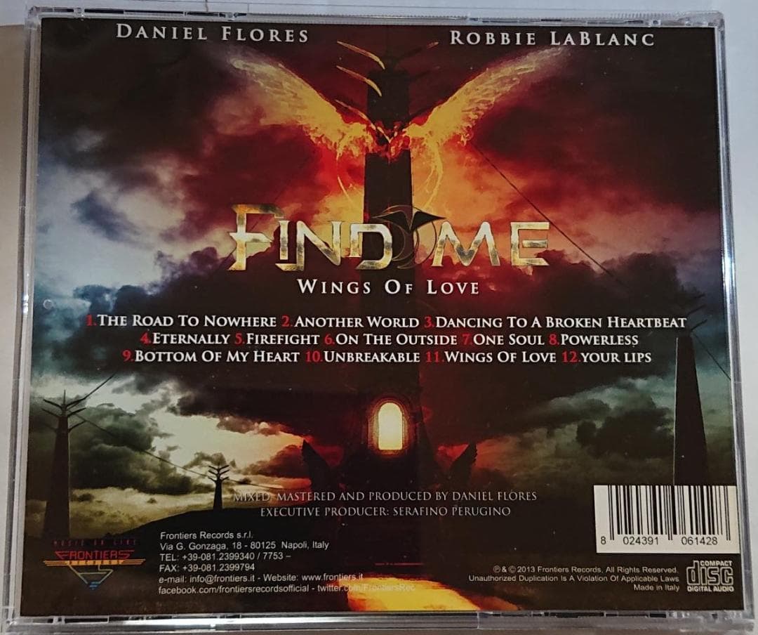 洋楽 Find Me - Wings Of Love