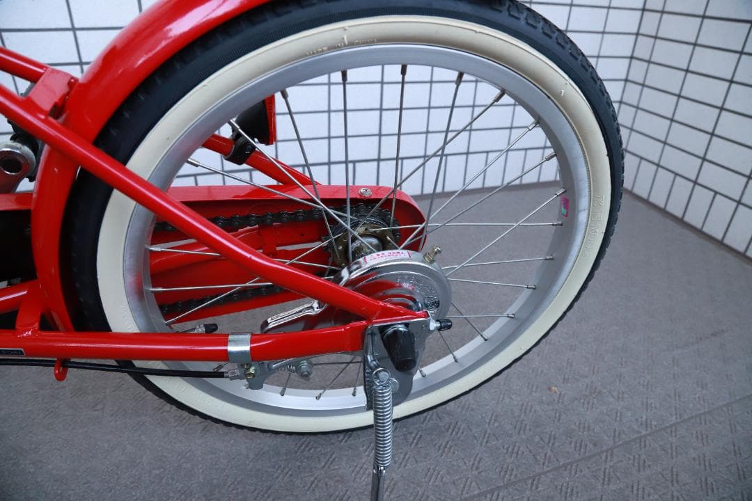[横浜市内直渡し]アサヒ 18インチ 自転車 赤色