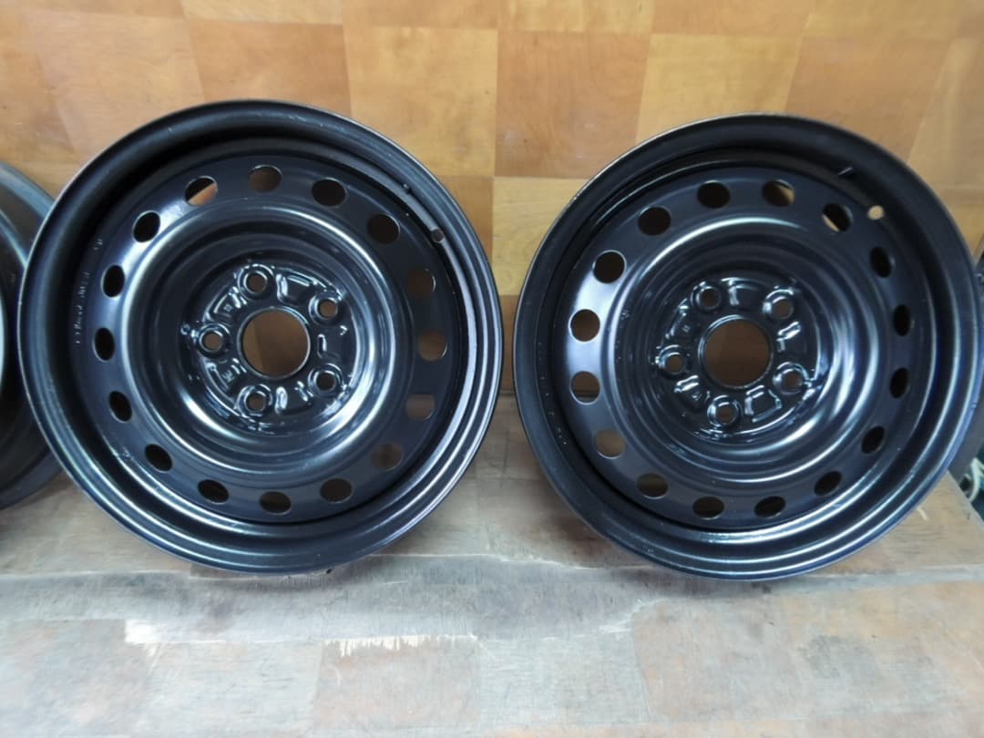 C137 15x6J 5穴 スチールホイール 15インチ 4本 エスティマ 等
