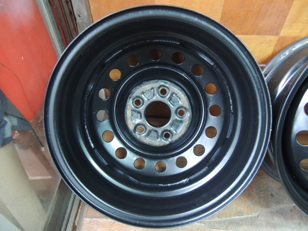 C137 15x6J 5穴 スチールホイール 15インチ 4本 エスティマ 等