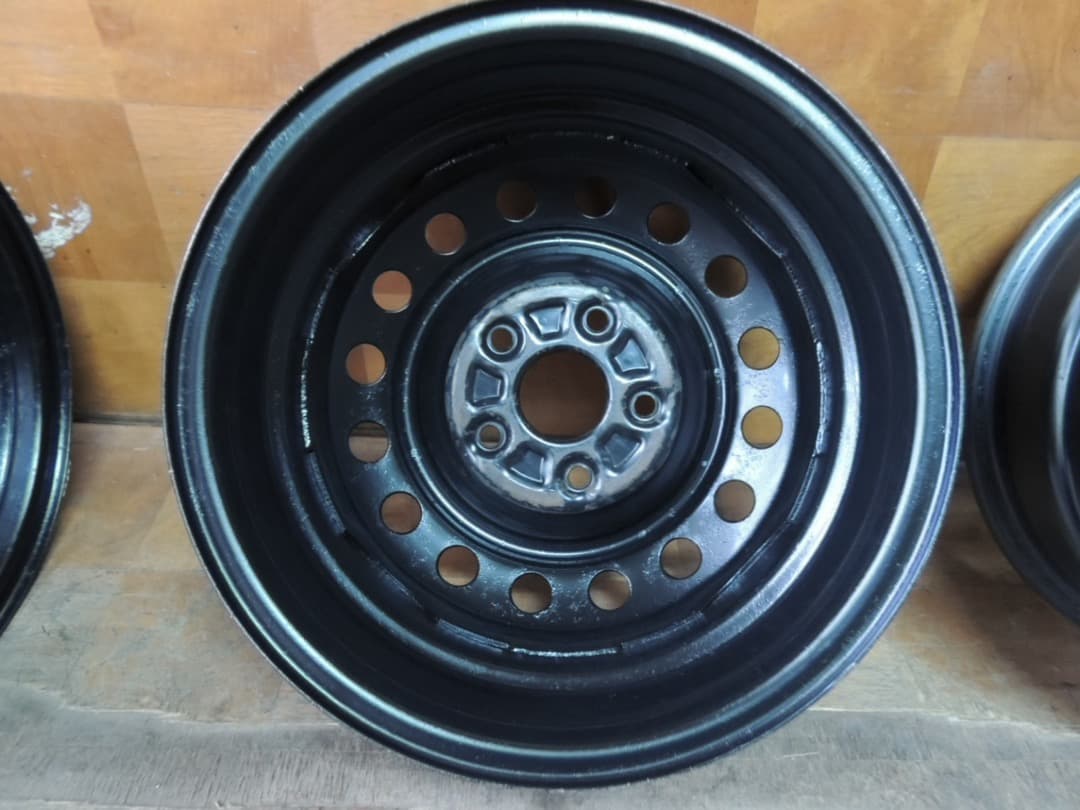 C137 15x6J 5穴 スチールホイール 15インチ 4本 エスティマ 等