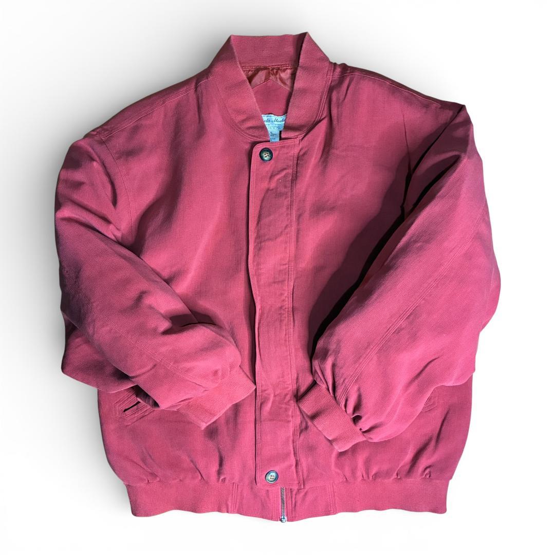 90s Polo Moda シルク ジャケット スウィングトップ イタリア企画