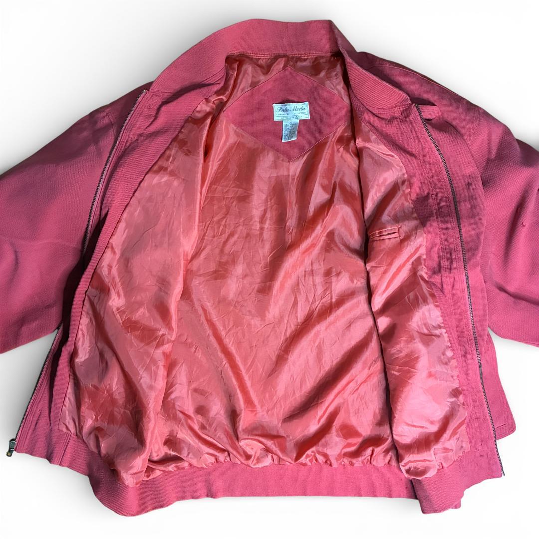 90s Polo Moda シルク ジャケット スウィングトップ イタリア企画