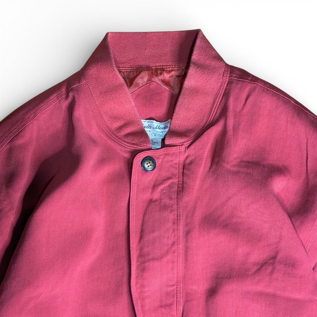 90s Polo Moda シルク ジャケット スウィングトップ イタリア企画