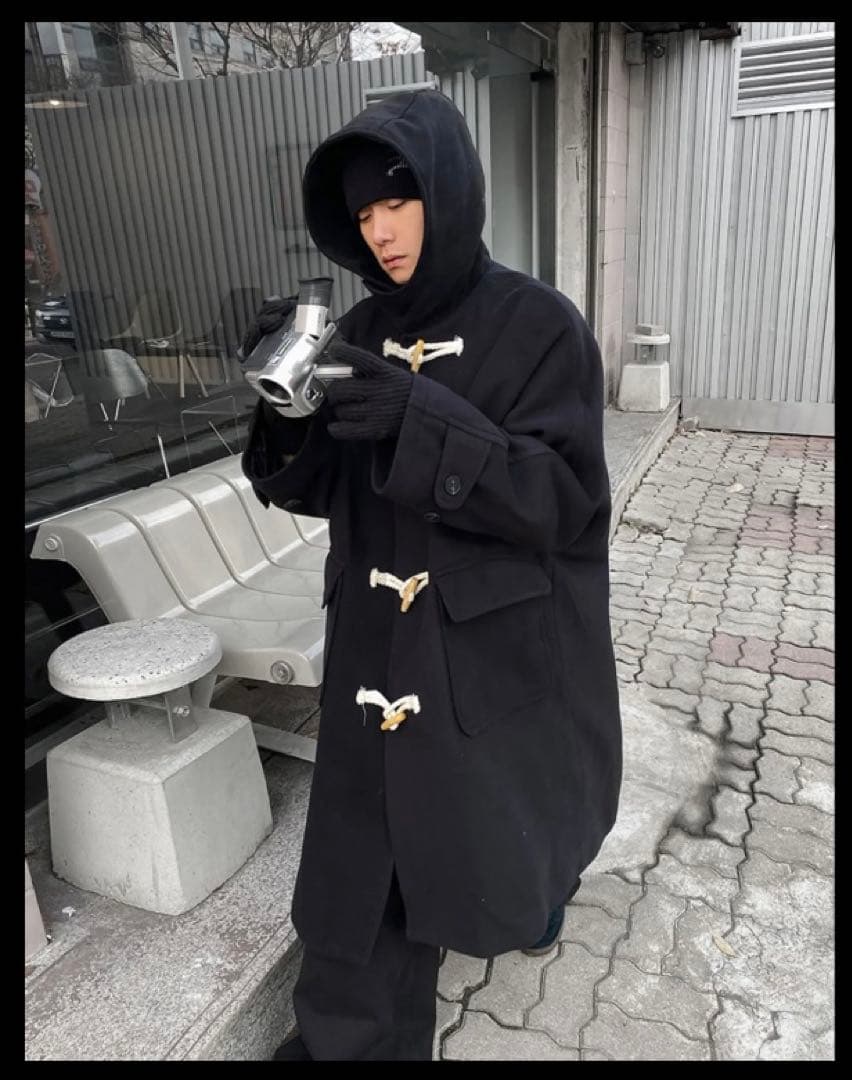 ジャケット・アウター HOLY IN CODE heavy over duffle coat