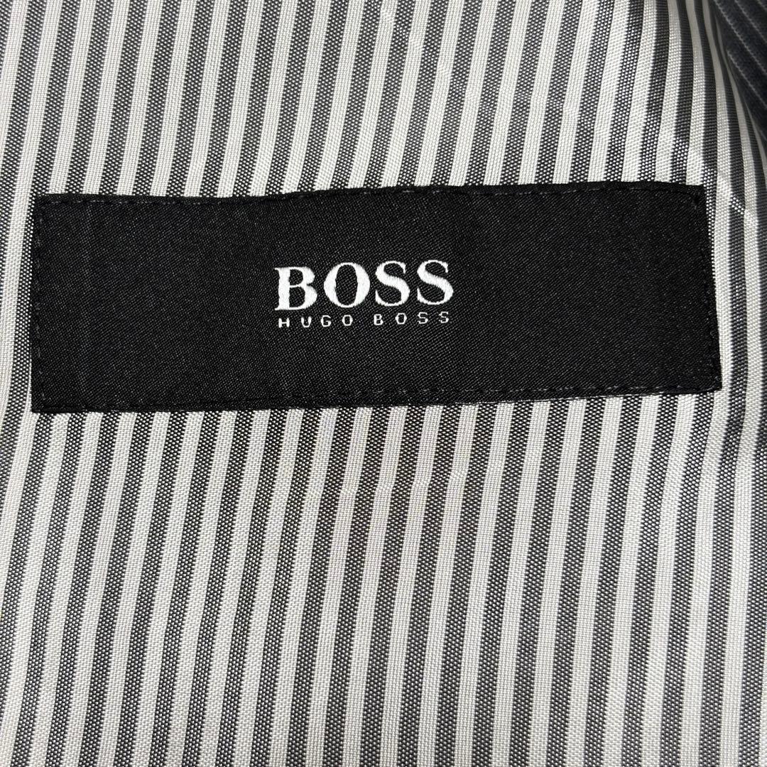 美品 HUGO BOSS ヒューゴボス イタリア高級生地 テーラードジャケット