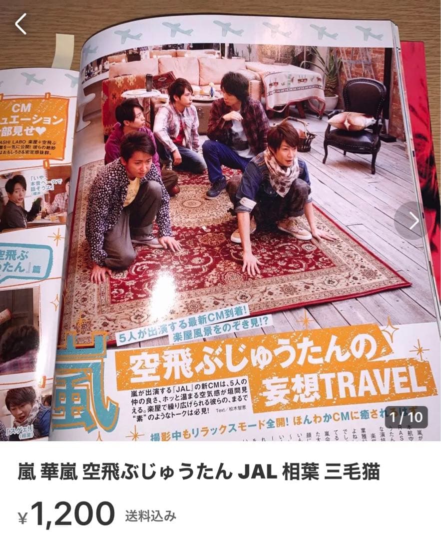 モカさま専用 嵐 しやがれポスター撮り