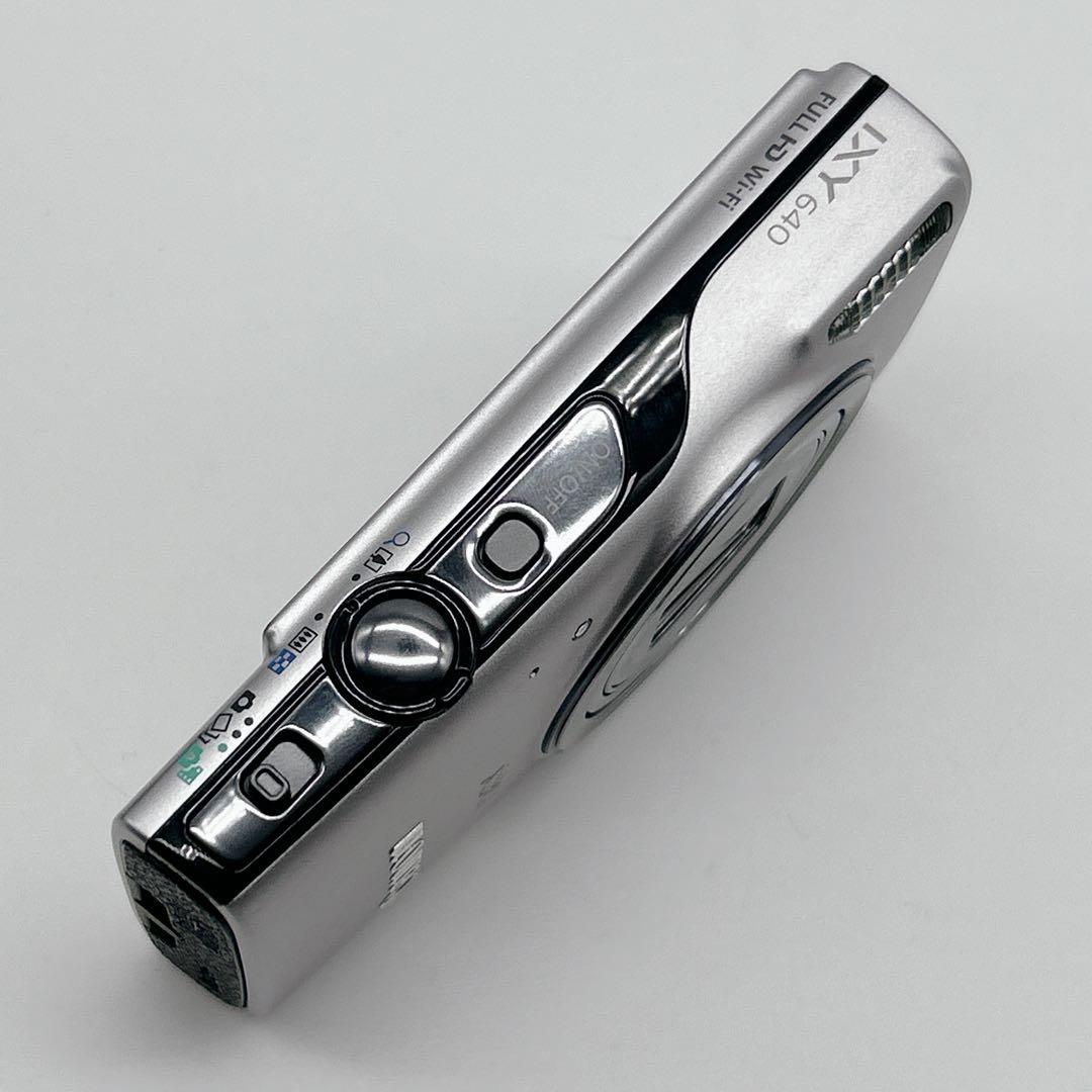 【美品】Canon IXY 640 デジタルカメラ Wi-Fi機能　液晶キズなし