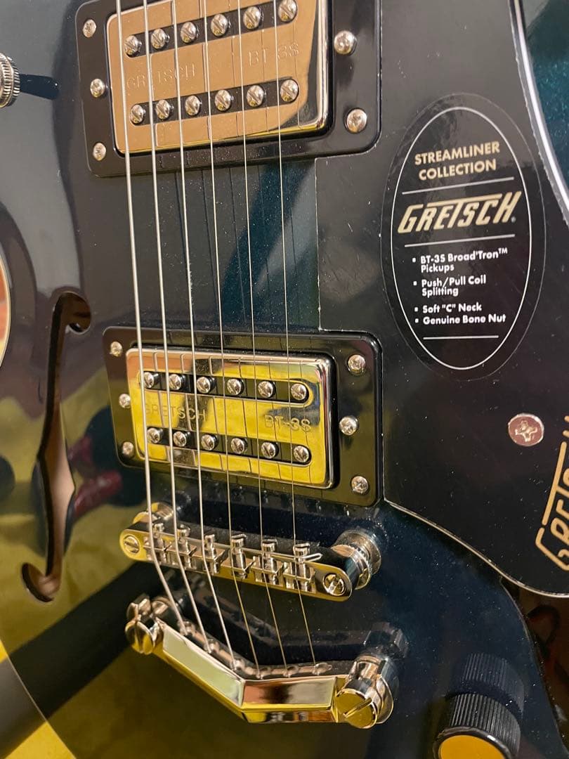 GRETSCH G2655 ケース ストラップ付き！