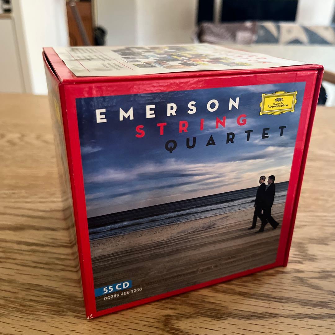 エマーソン弦楽四重奏団 ドイツ・グラモフォン録音新全集５５CD【カバー1欠】