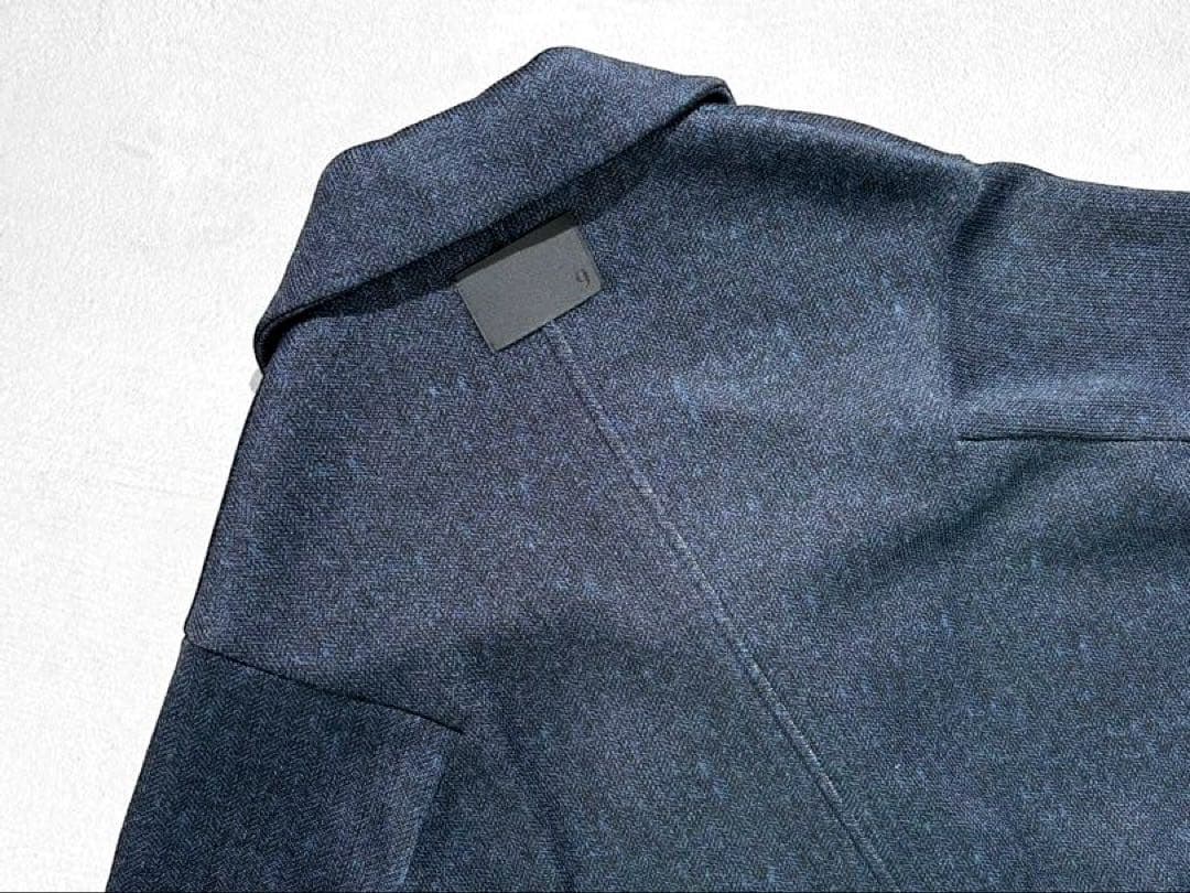 極美品 COGTHEBIGSMOKE IMANダブルブレストコート ヘリンボーン