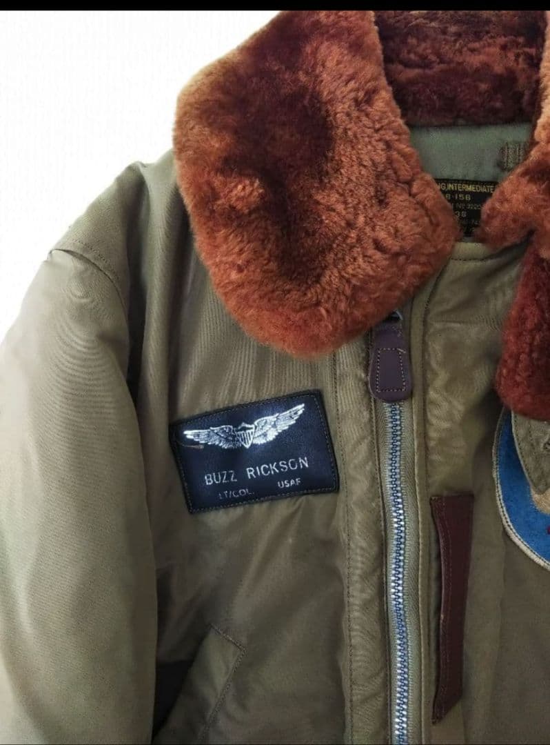 Buzz Rickson's/B-15B Crown zipper希少 M品番