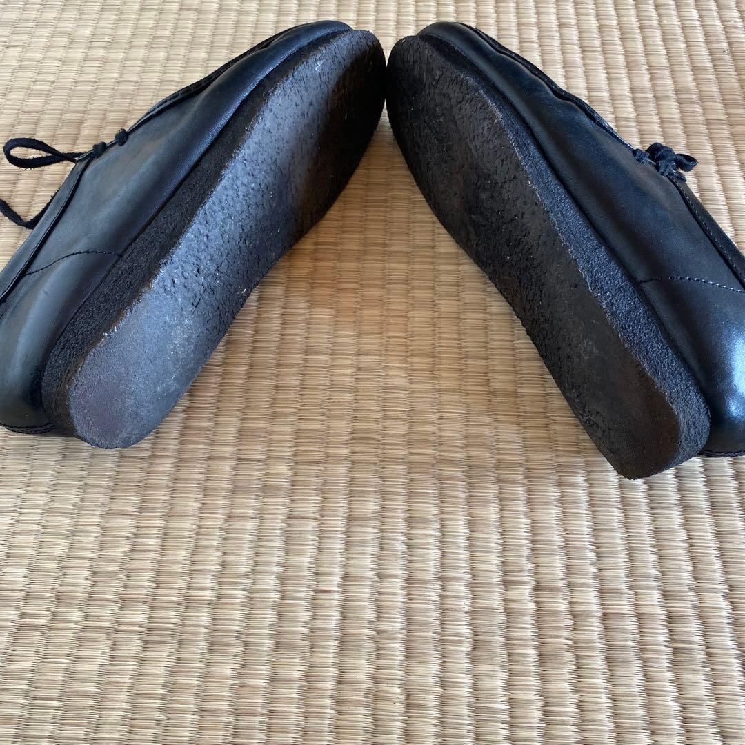 クラークス　ワラビー　レザー　 黒 UK81/2 26.5cm