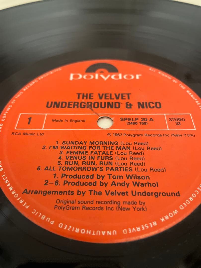 洋楽 The Velvet Underground & Nico 1967