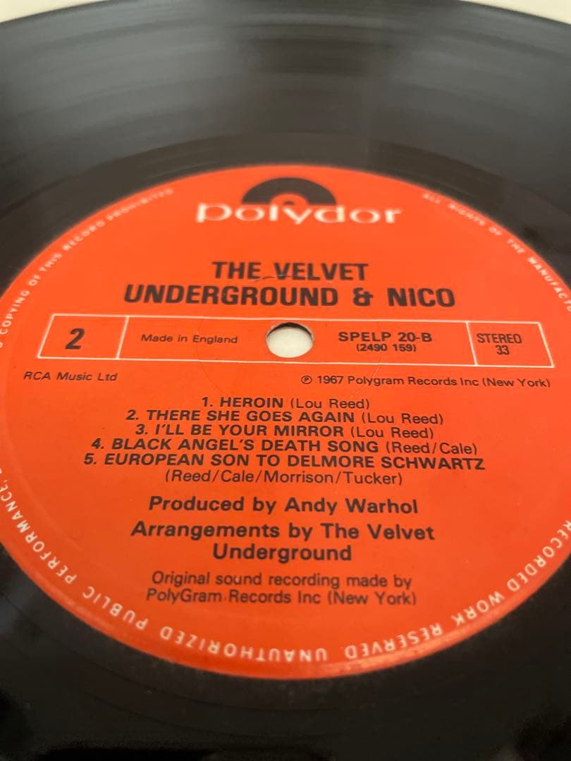 洋楽 The Velvet Underground & Nico 1967