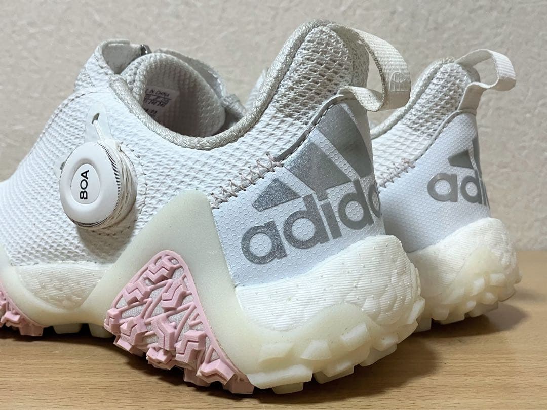★adidas アディダス コードカオスボア スパイクレス ゴルフシューズ 24