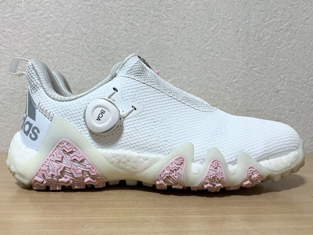 ★adidas アディダス コードカオスボア スパイクレス ゴルフシューズ 24